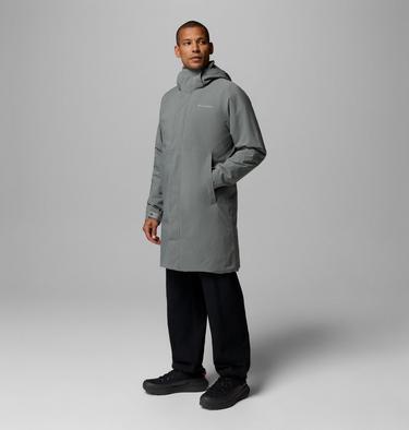 Manteau Mi-Long Imperm&eacute;able Isol&eacute; Street Heights Homme, Color: Sedona Sage, image 4