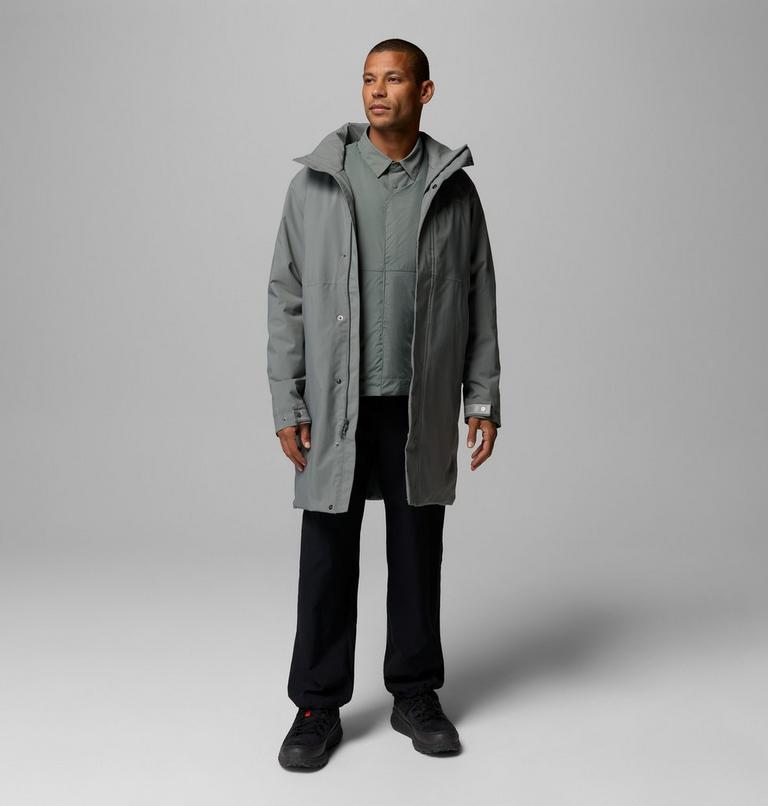 Men's Street Heights Waterproof Insulated Car Coat, Color: Sedona Sage, image 5