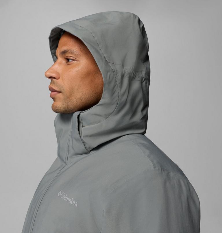 Men's Street Heights Waterproof Insulated Car Coat, Color: Sedona Sage, image 8