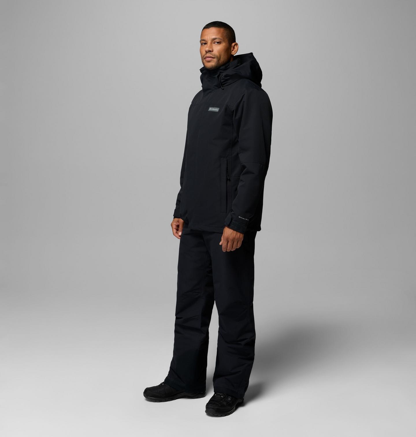 Мужская куртка Columbia Bugaboo IV Fleece Interchange, цвет: Чёрный — фото 2