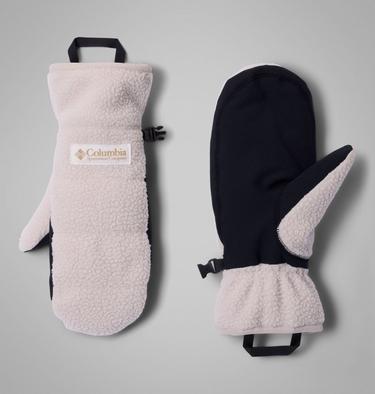 Women's Helvetia Sherpa Mittens, Color: Dark Stone, image 2
