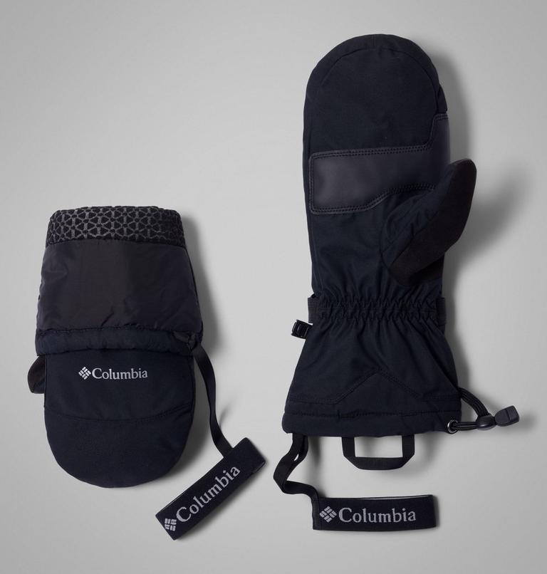 Unisex Arctic Slope Seeker Mittens, Color: Black, image 2