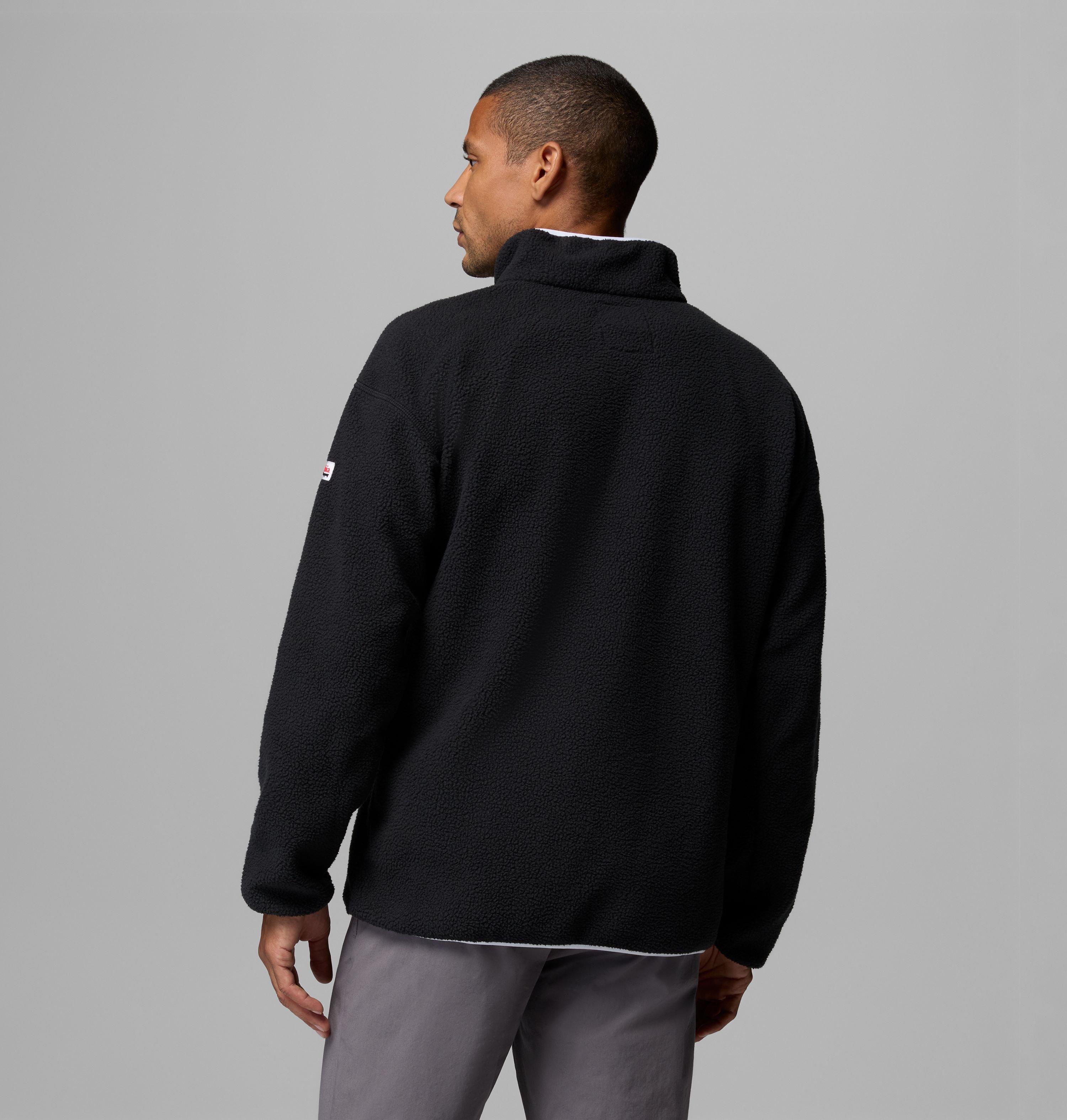 Men's Collegiate Helvetia Half Snap Fleece - Georgia 3