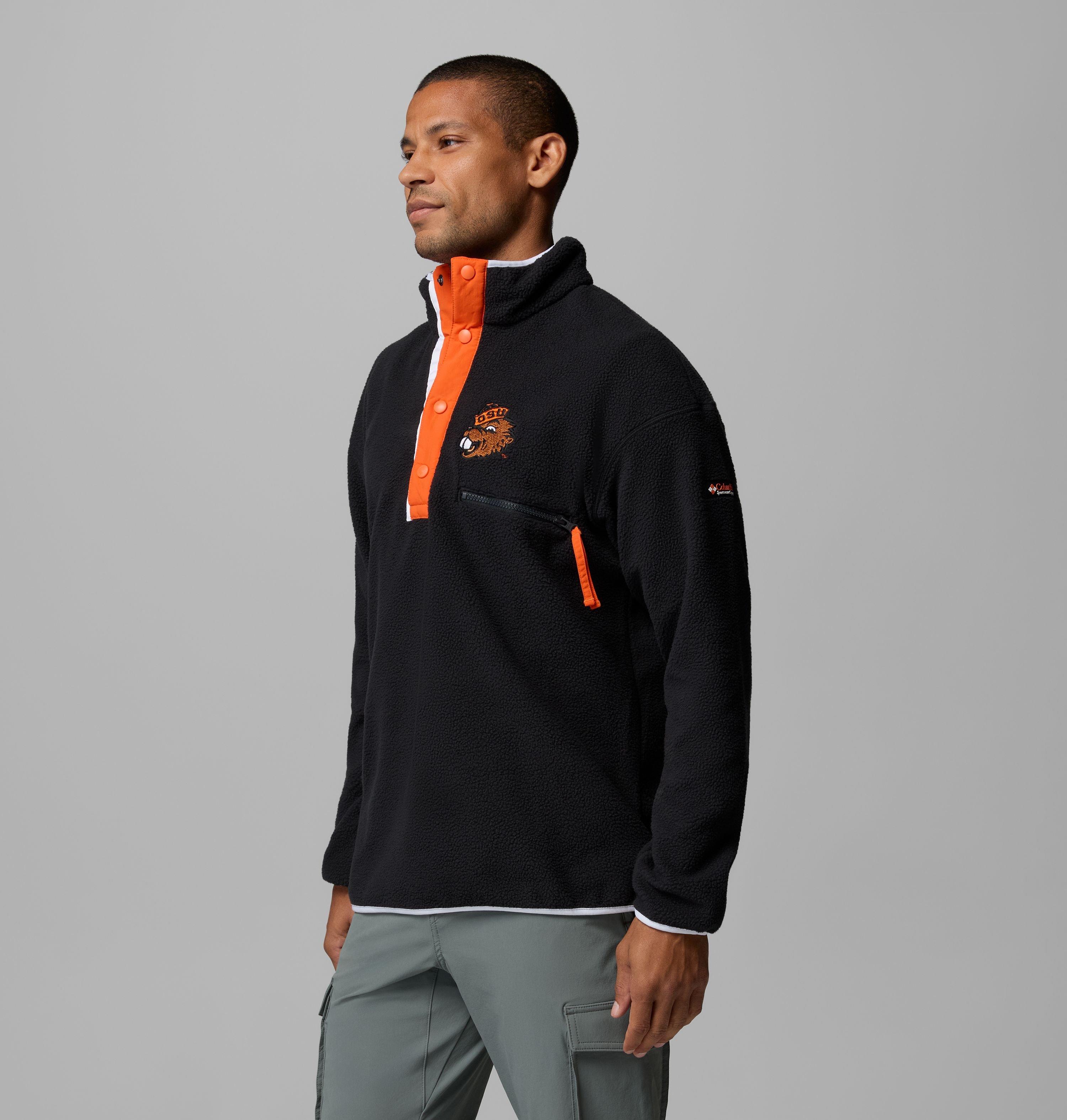 Men's Collegiate Helvetia Half Snap Fleece - Oregon State 4