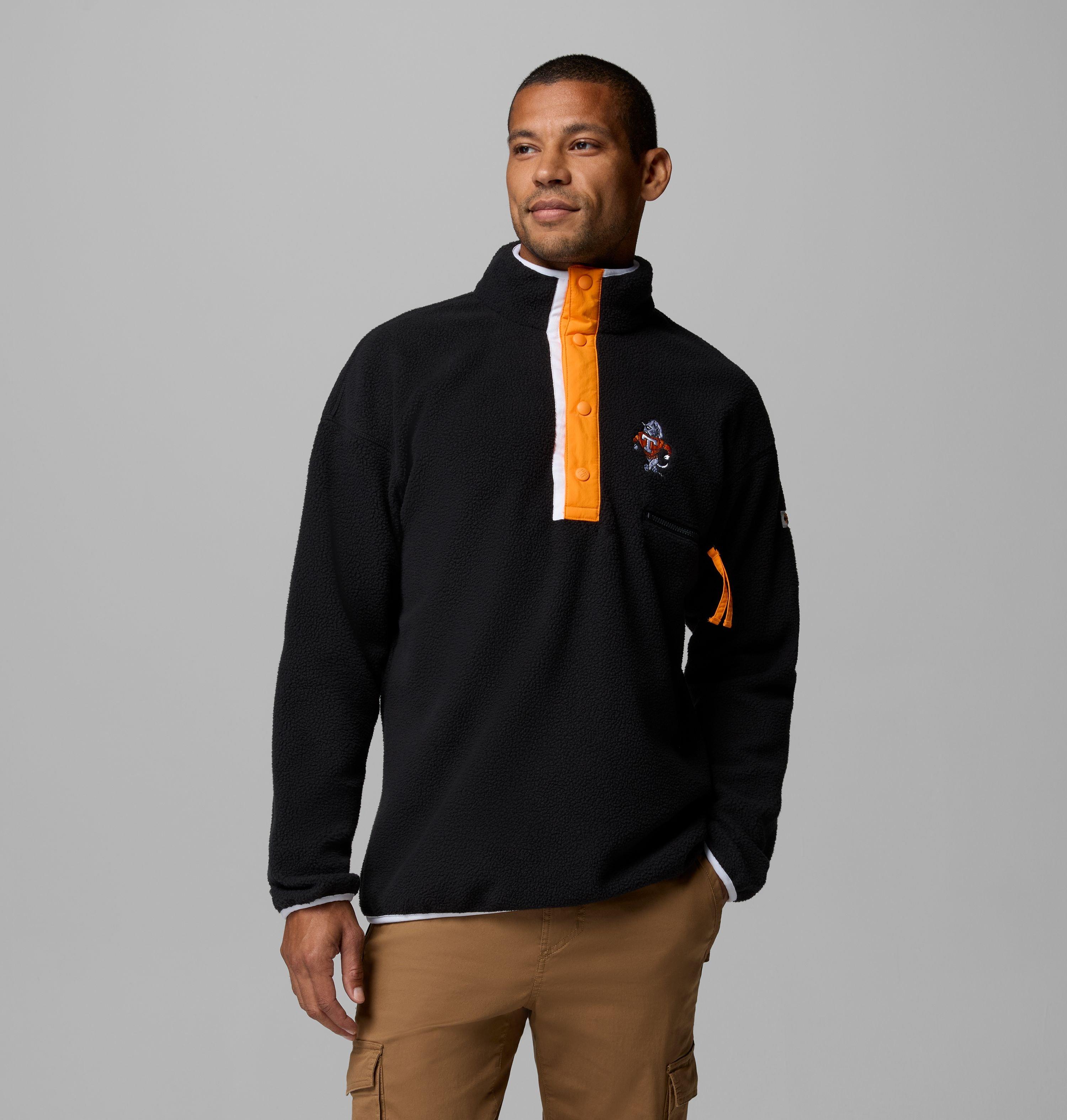 Columbia Sportswear Men's University of Tennessee CLG Helvetia Half Snap Fleece