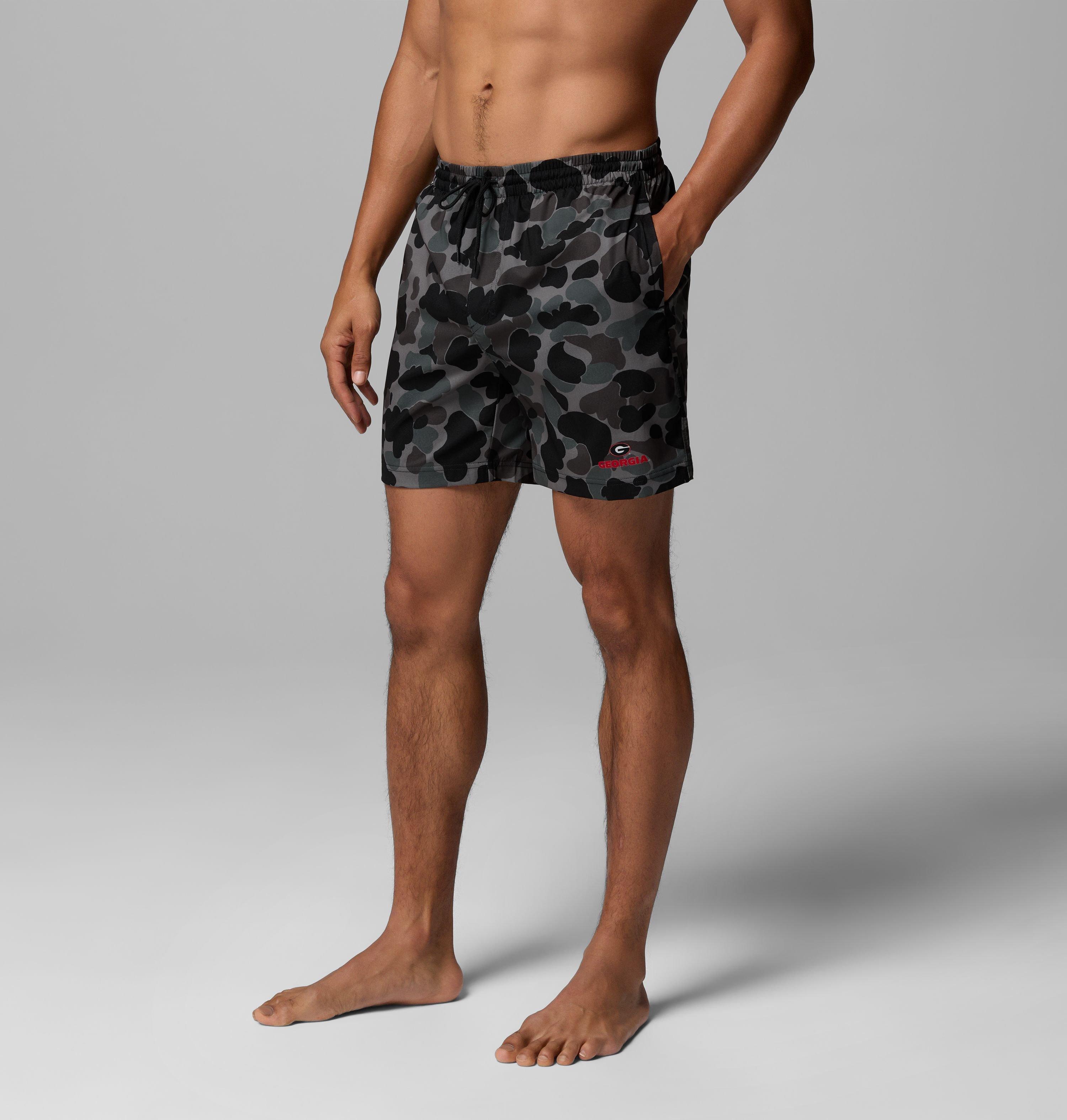 Men's Collegiate PFG Rambler Printed Shorts - Georgia 4