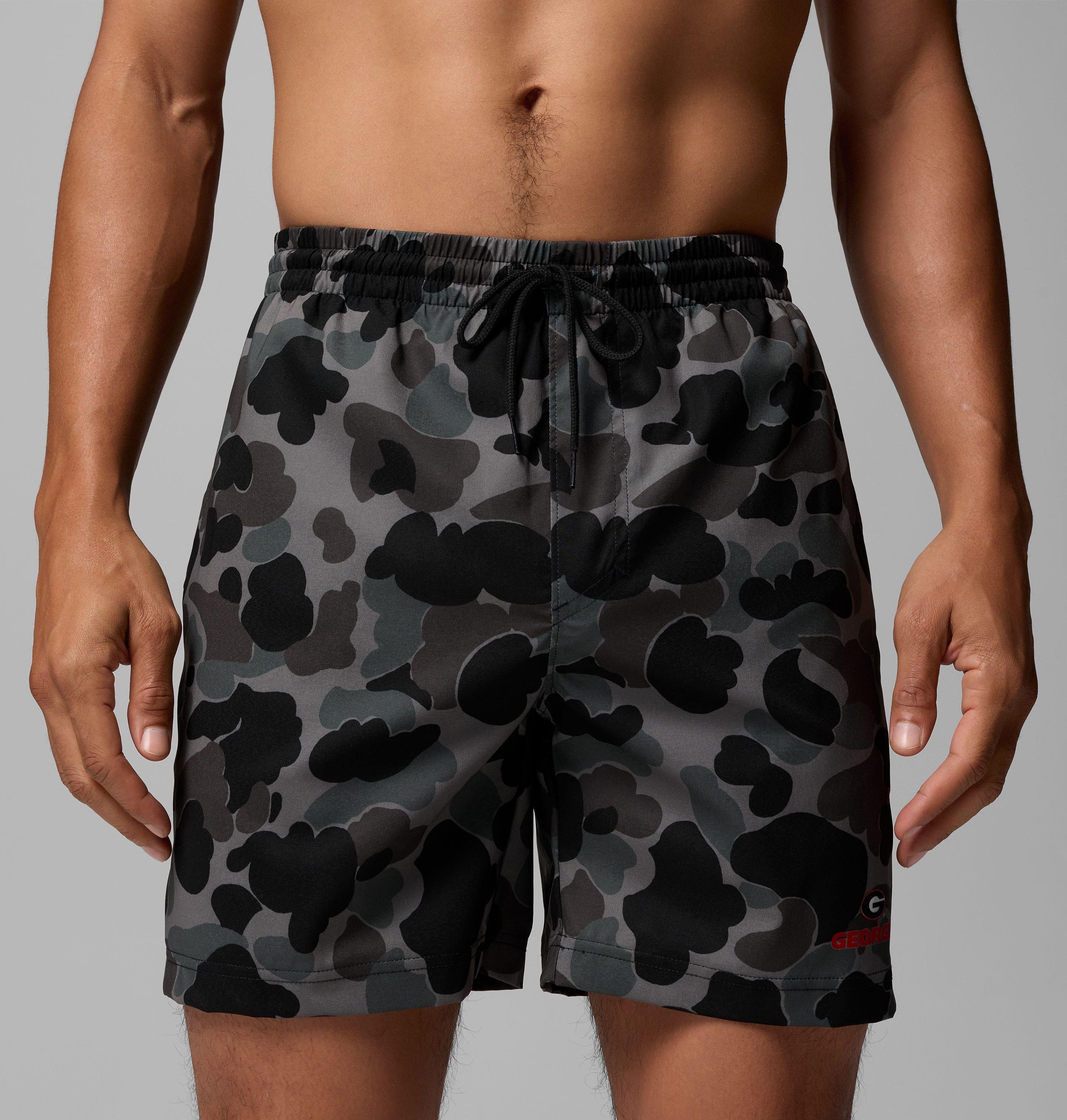Men's Collegiate PFG Rambler Printed Shorts - Georgia 5