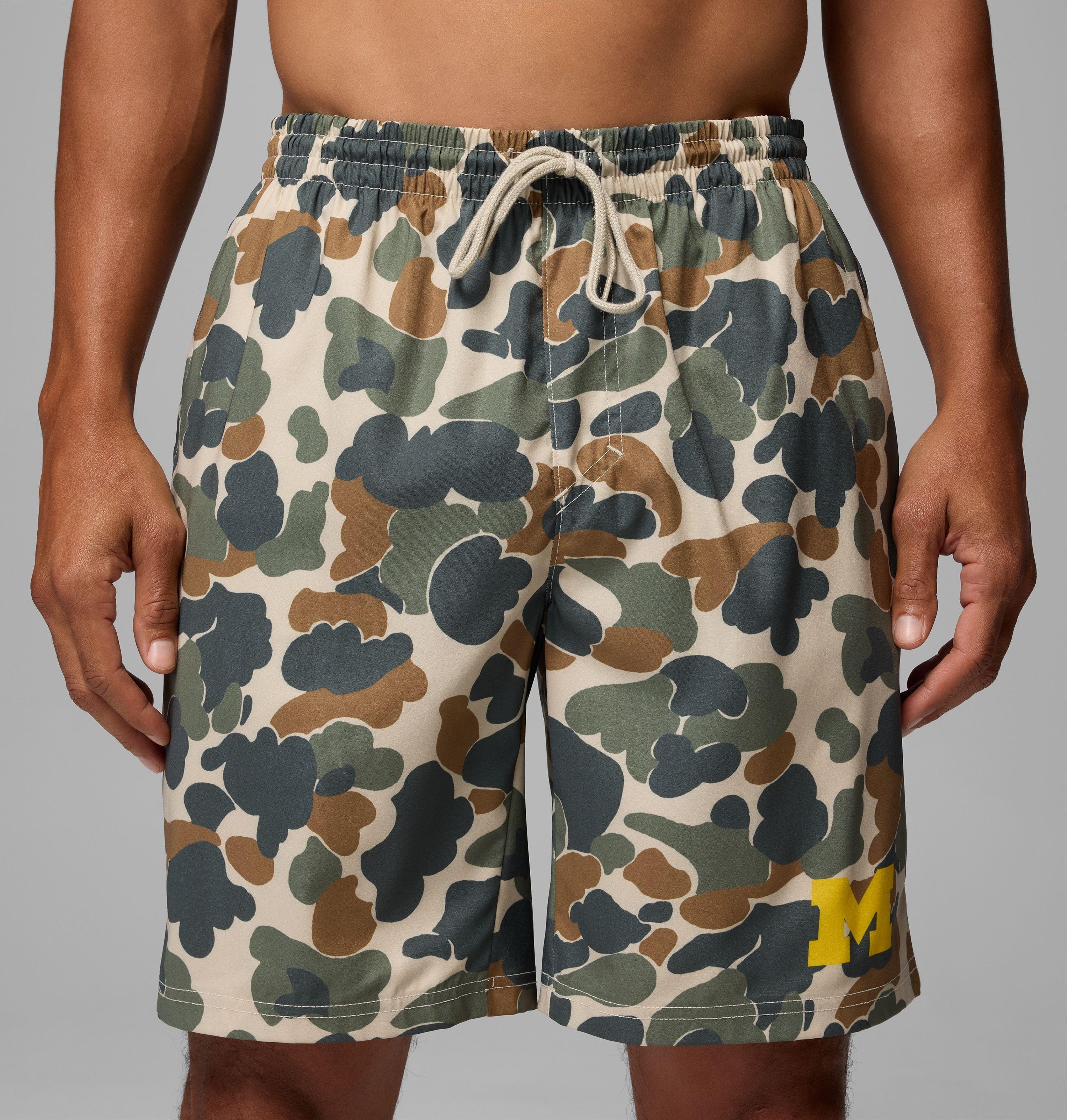 Men's Collegiate PFG Rambler Printed Shorts - Michigan 5
