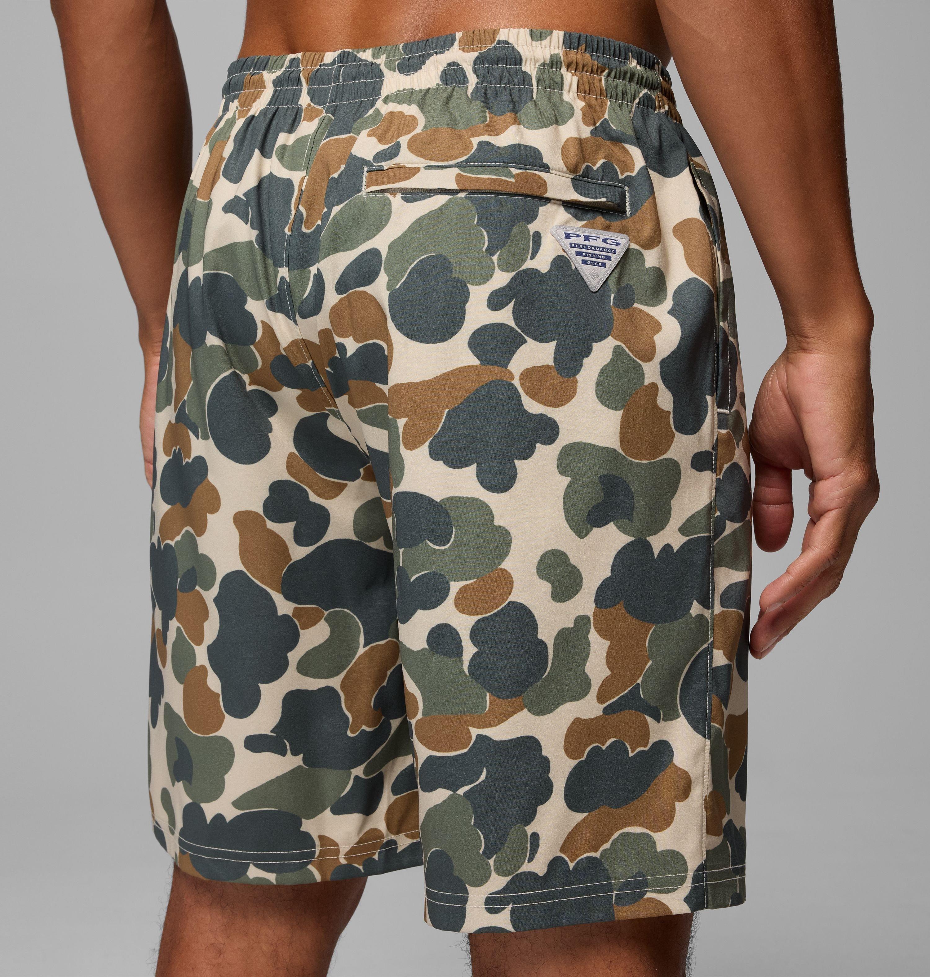 Men's Collegiate PFG Rambler Printed Shorts - Michigan 6