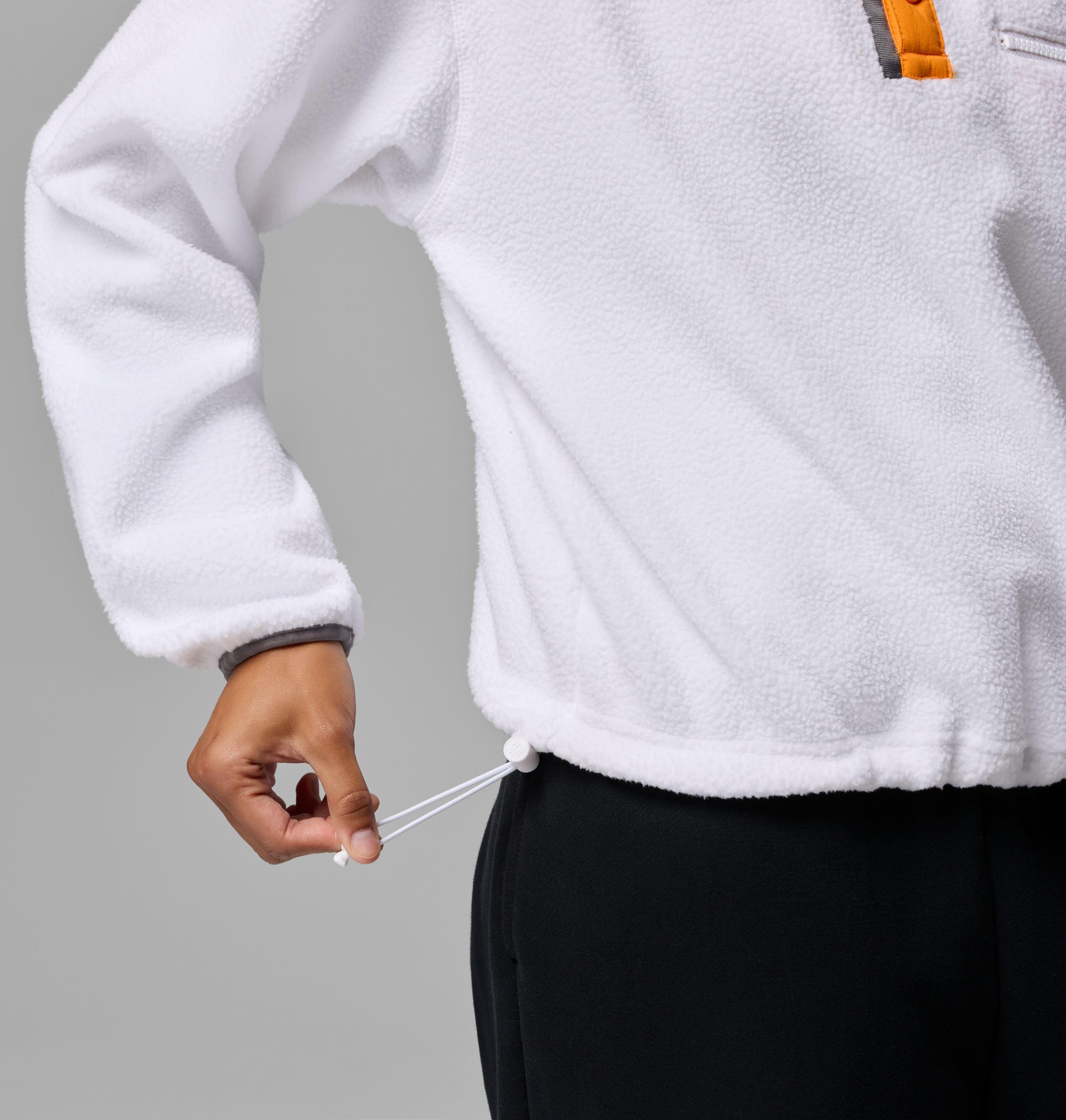 Women's Collegiate Helvetia Cropped Half Snap Fleece - Tennessee 6