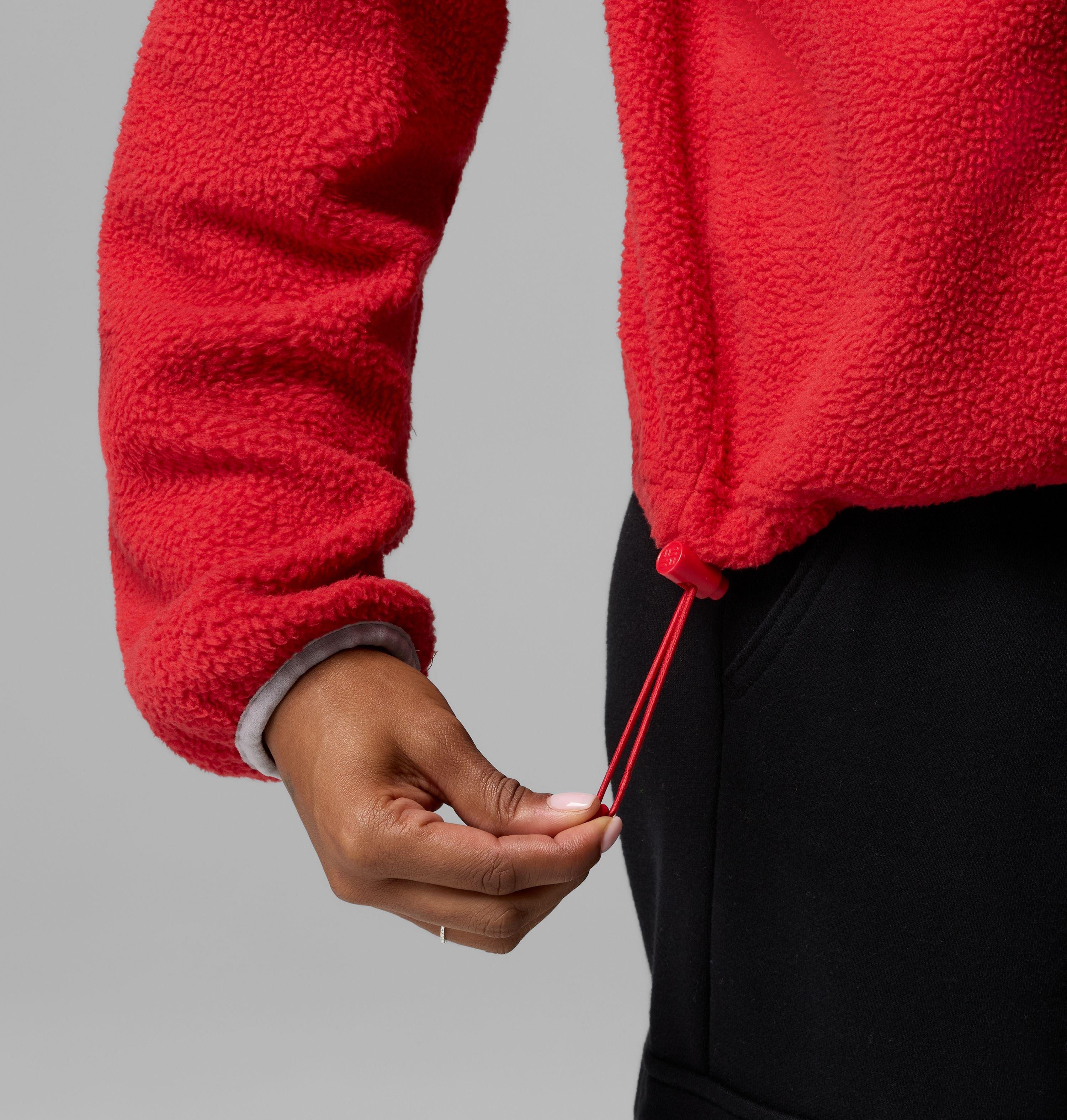 Women's Collegiate Helvetia Cropped Half Snap Fleece - Ohio State 6