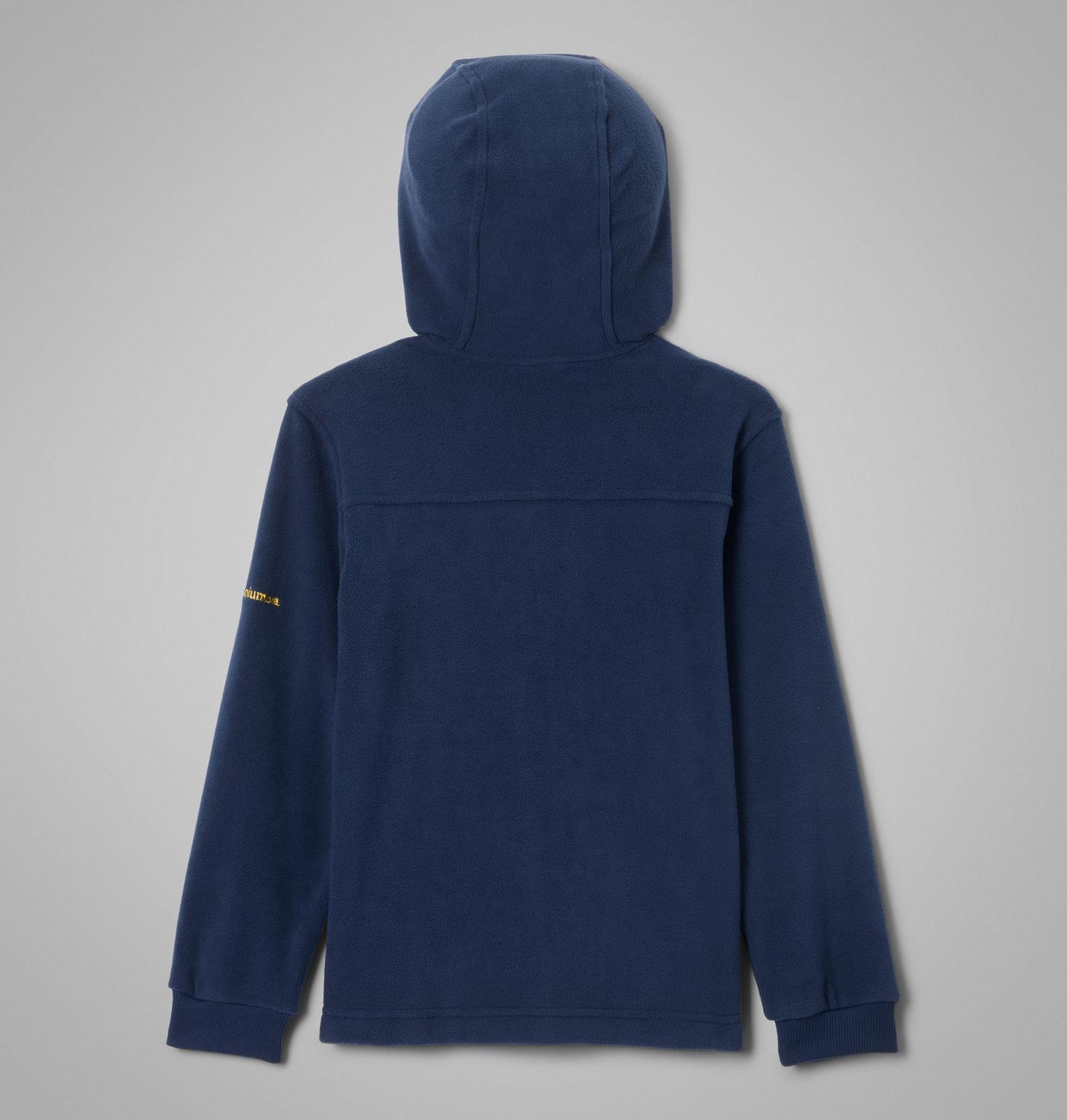 Детское худи Columbia Collegiate Flanker Fleece - Michigan, цвет: Тёмно-синий — фото 2