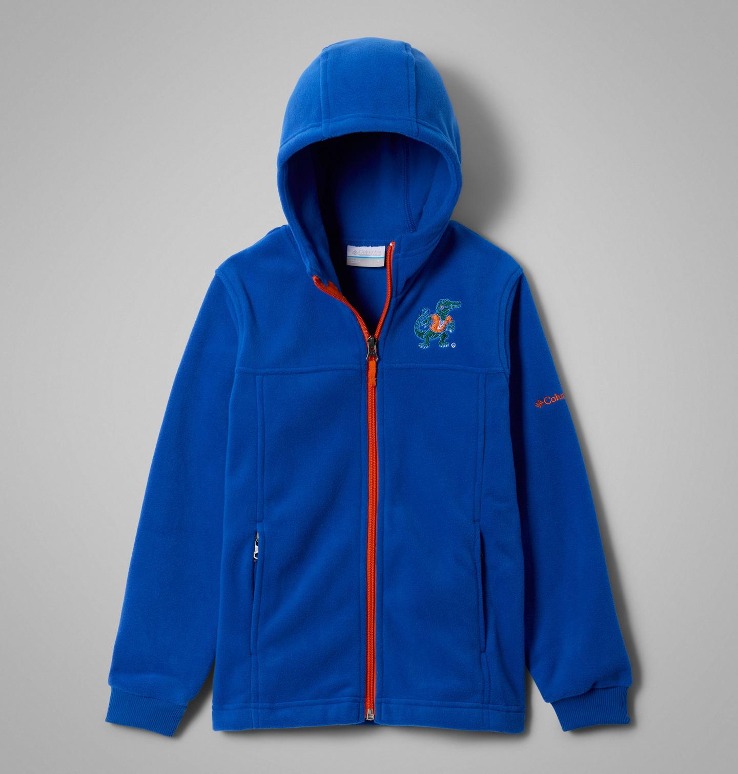 Детское худи Columbia Collegiate Flanker Fleece - Florida, цвет: Fla - Azul — фото 1