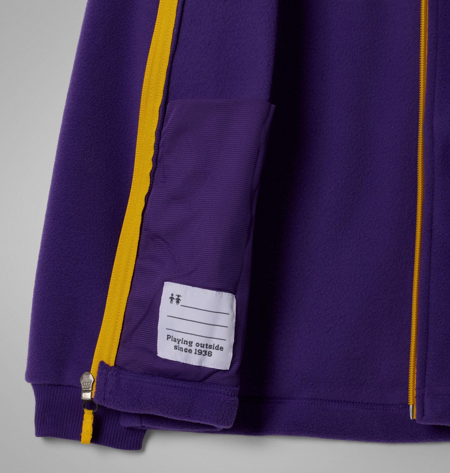 Детское худи Columbia Collegiate Flanker Fleece - LSU, цвет: Яркий фиолетовый — фото 3