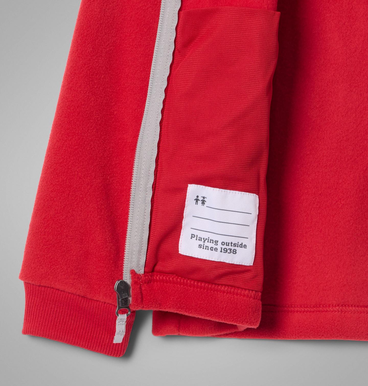 Детское худи Columbia Collegiate Flanker Fleece - Ohio State, цвет: Красный — фото 3