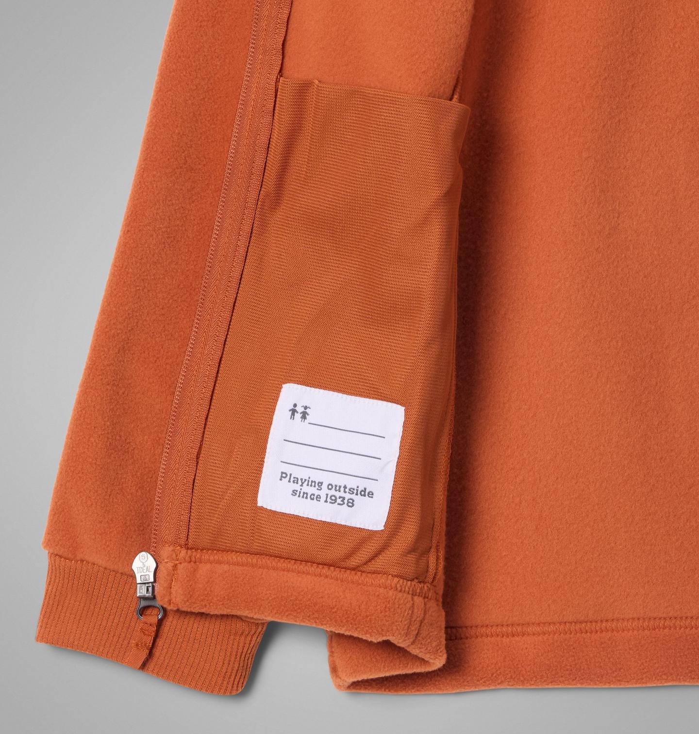 Детское худи Columbia Collegiate Flanker Fleece - Texas, цвет: Кедровый — фото 3