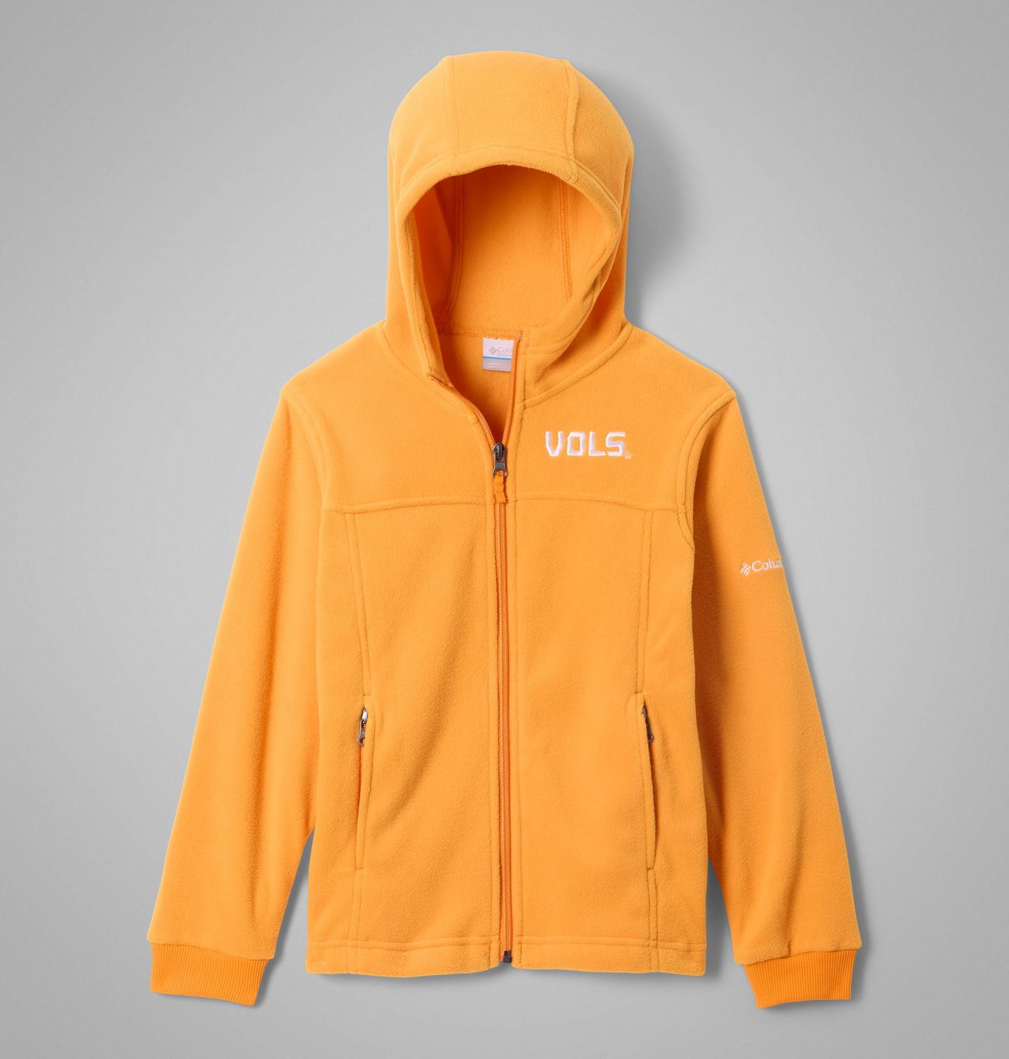 Детское худи Columbia Collegiate Flanker Fleece - Tennessee, цвет: Ut - Solarize — фото 1
