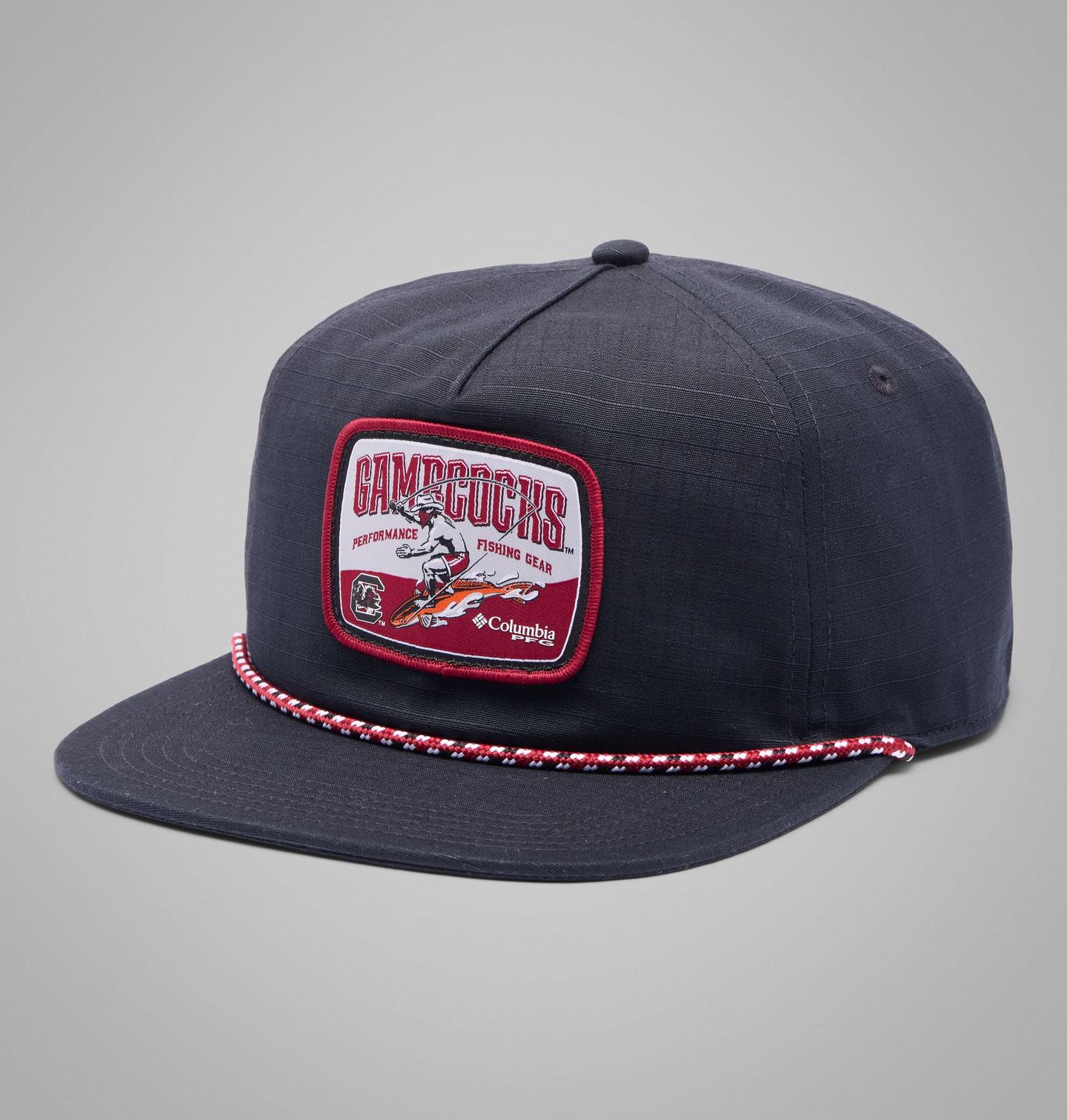 Кепка Columbia Collegiate PFG Rope Snapback - South Carolina, цвет: Чёрный — фото 1