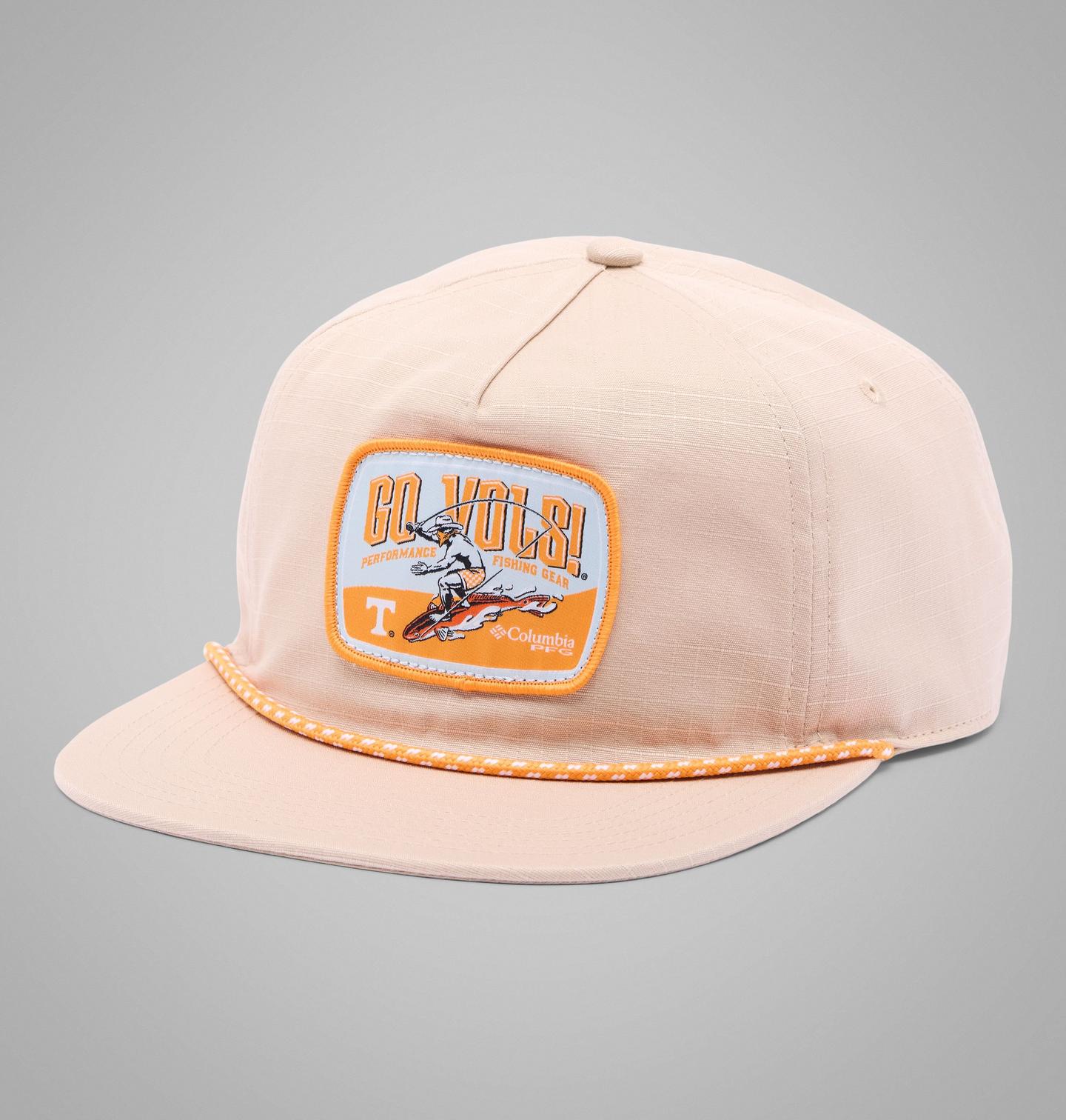 Кепка Columbia Collegiate PFG Rope Snapback - Tennessee, цвет: Серо-бежевый — фото 1