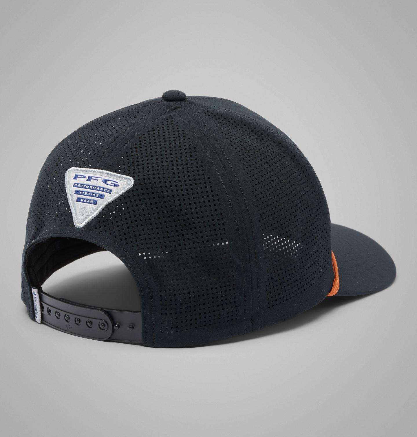 Кепка Columbia Collegiate PFG Tidal Pursuit 110 Snapback - Texas, цвет: Чёрный — фото 2
