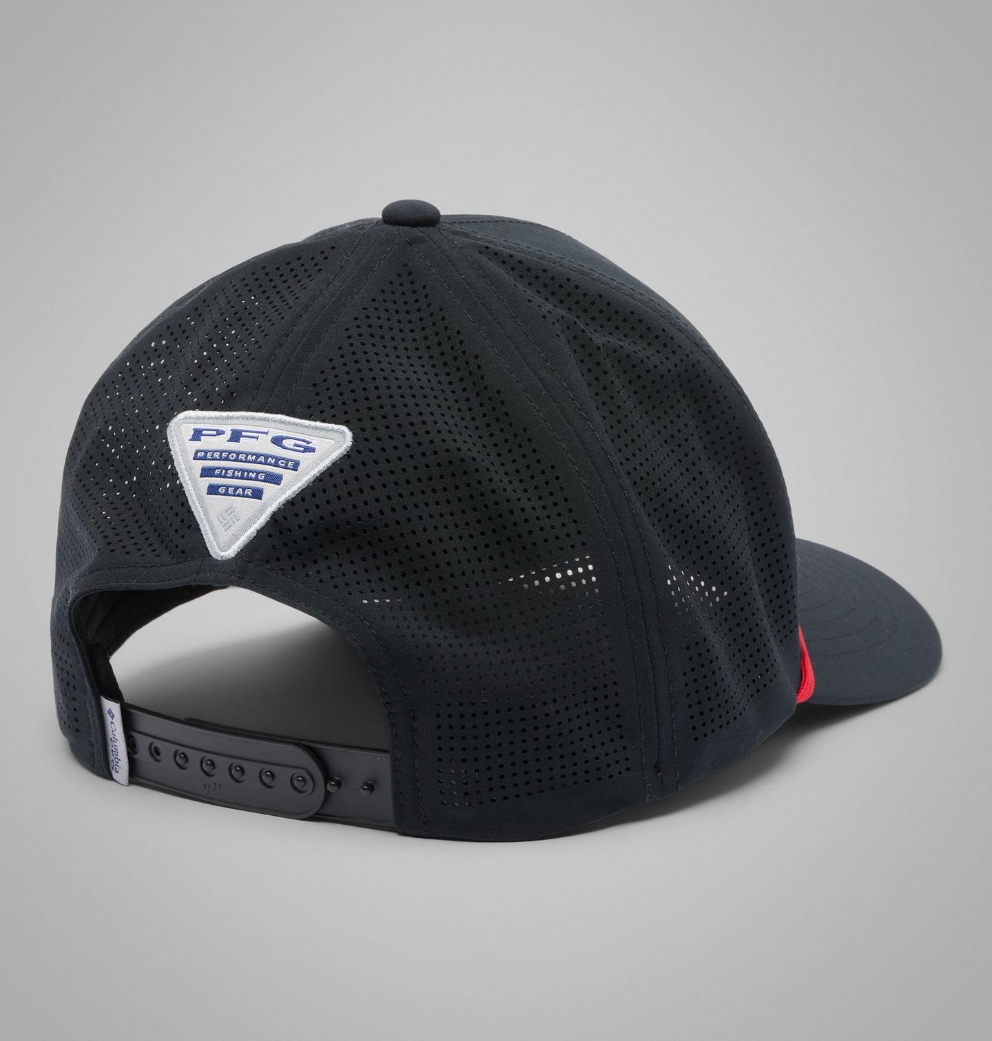 Кепка Columbia Collegiate PFG Tidal Pursuit 110 Snapback - Ohio State, цвет: Чёрный — фото 2
