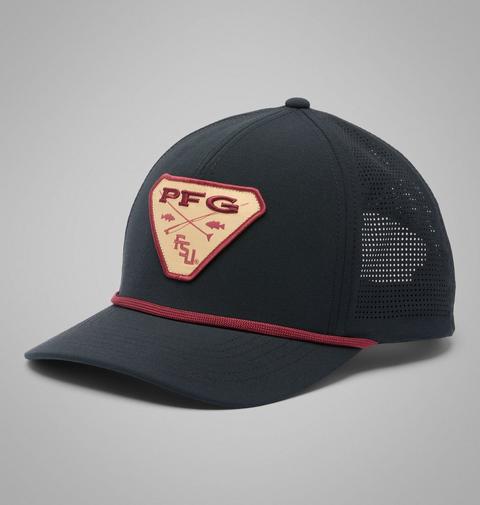 Кепка Columbia Collegiate PFG Tidal Pursuit 110 Snapback - Florida State, цвет: Чёрный