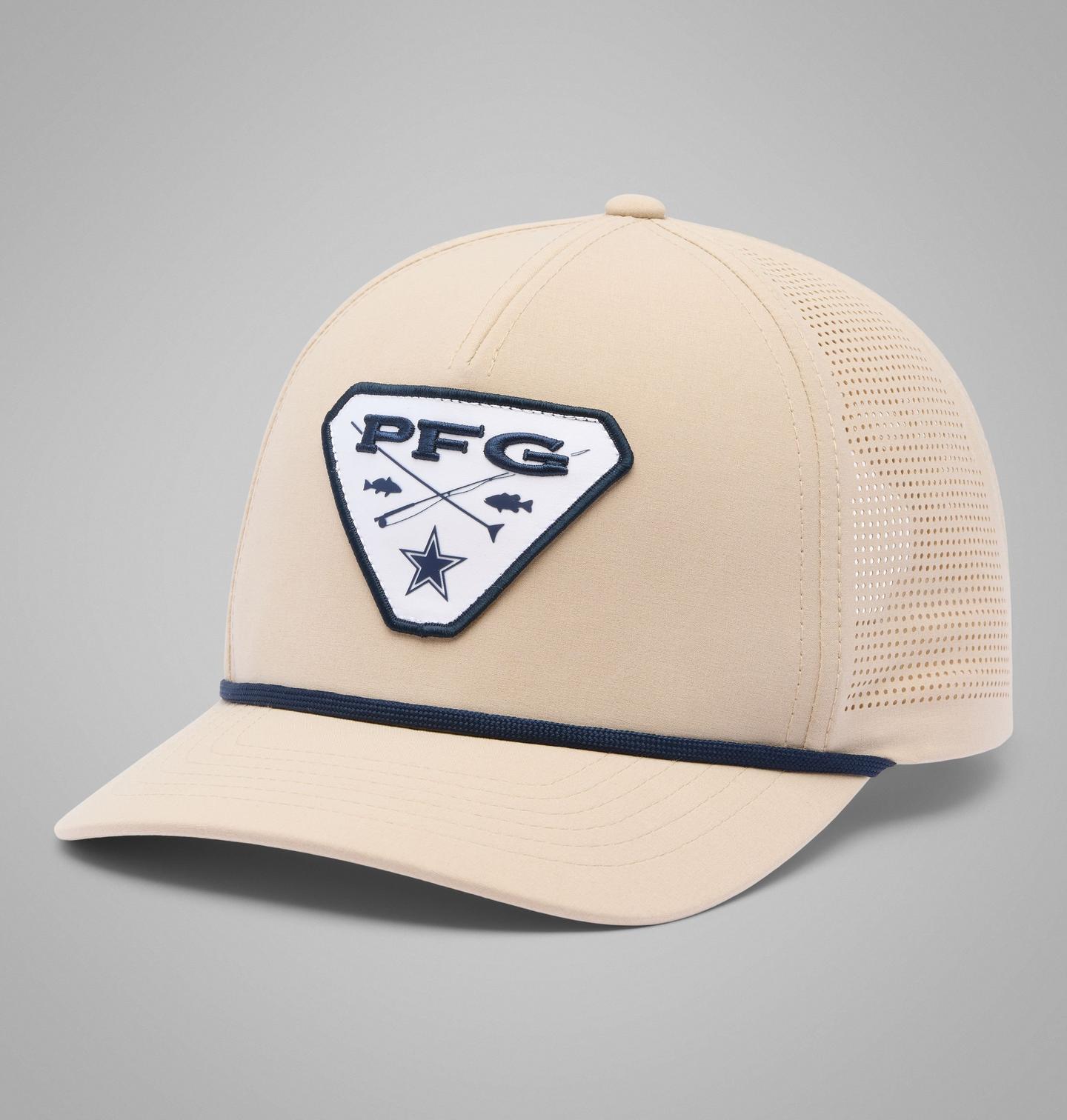 Кепка Columbia PFG Tidal Pursuit 110 Snapback - Dallas Cowboys, цвет: Серо-бежевый — фото 1