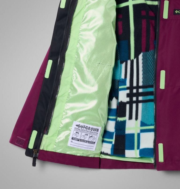 Chaqueta 3 en 1 Bugaboo IV para ni&ntilde;a, Color: Marionberry, Black, image 3