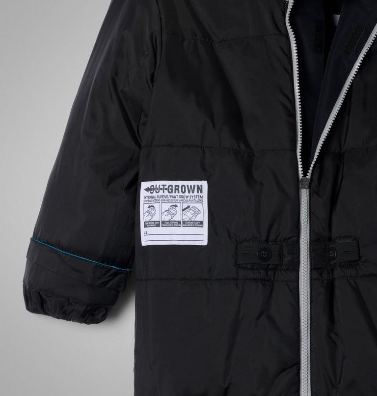 Youth Unisex Buga IV Insulated Snow Suit, Color: Black, City Grey, Columbia Grey, image 3