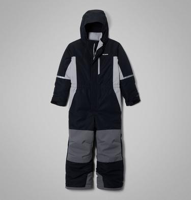 Youth Unisex Buga IV Insulated Snow Suit, Color: Black, City Grey, Columbia Grey, image 7