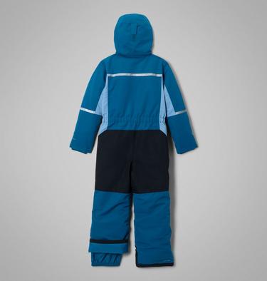 Youth Unisex Buga IV Insulated Snow Suit, Color: Phoenix Blue, Black, Rainy Day, image 5