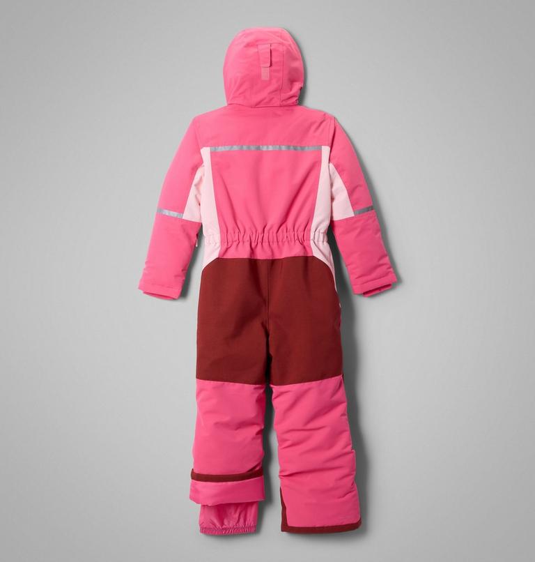 Youth Unisex Buga IV Insulated Snow Suit, Color: Nico, Red Oxide, Satin Pink, image 2
