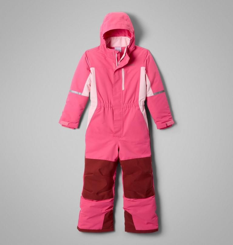 Youth Unisex Buga IV Insulated Snow Suit, Color: Nico, Red Oxide, Satin Pink, image 1