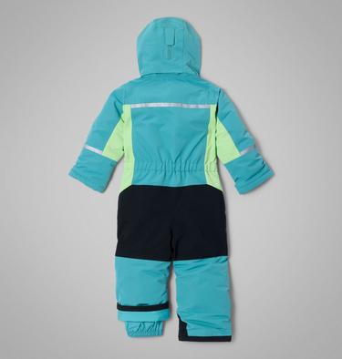 Toddler Buga IV Insulated Snow Suit, Color: Teal, Black, image 2