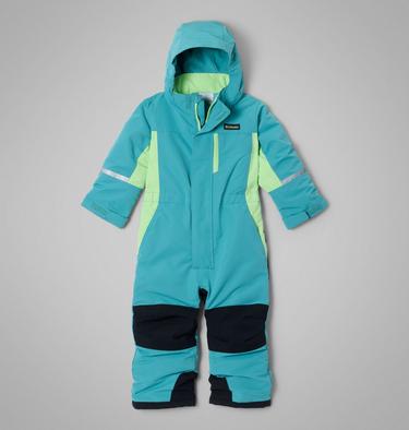 Toddler Buga IV Insulated Snow Suit, Color: Teal, Black, image 1