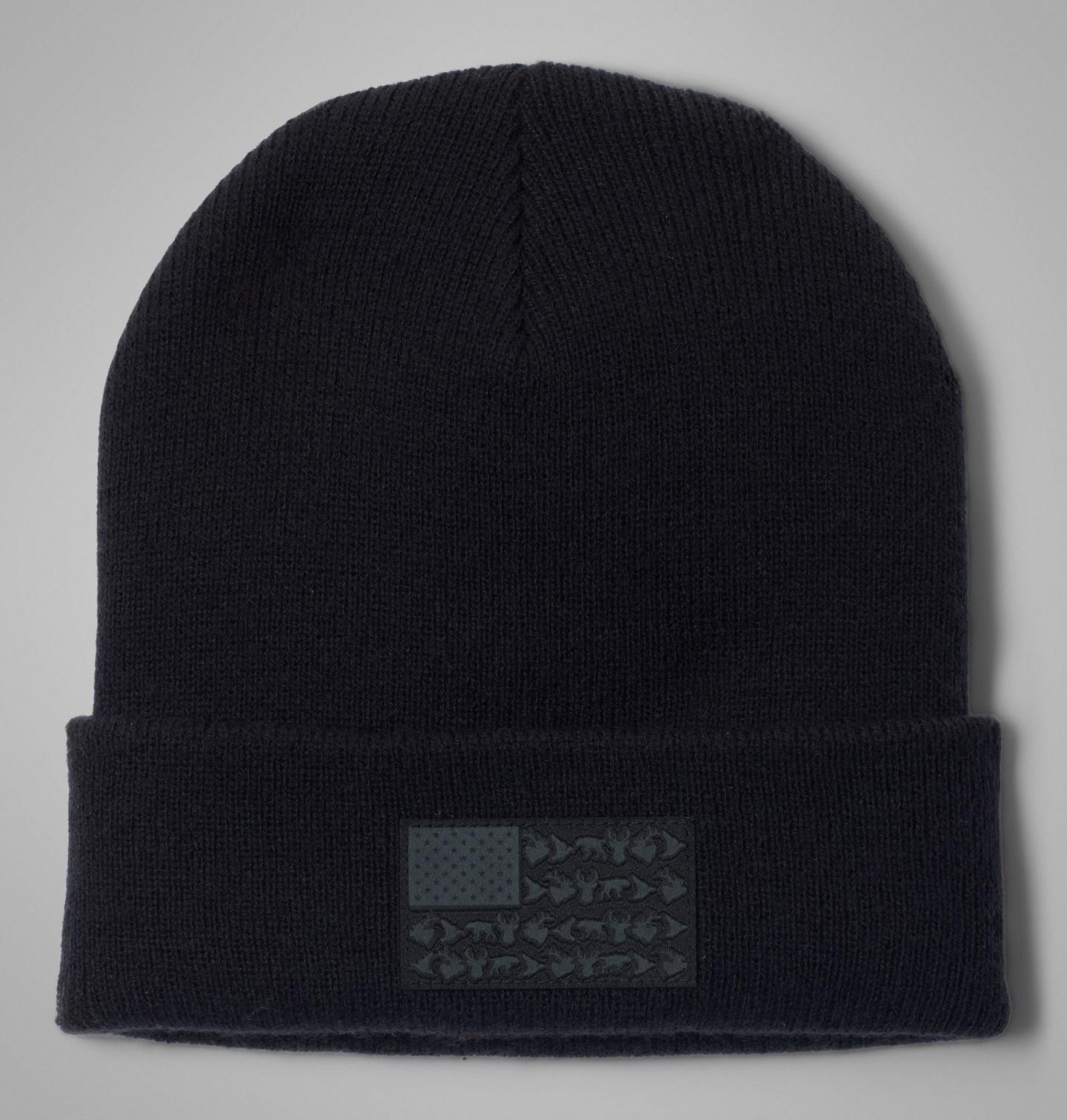 Шапка Columbia PHG Hunt Trek Beanie, цвет: Чёрный — фото 1