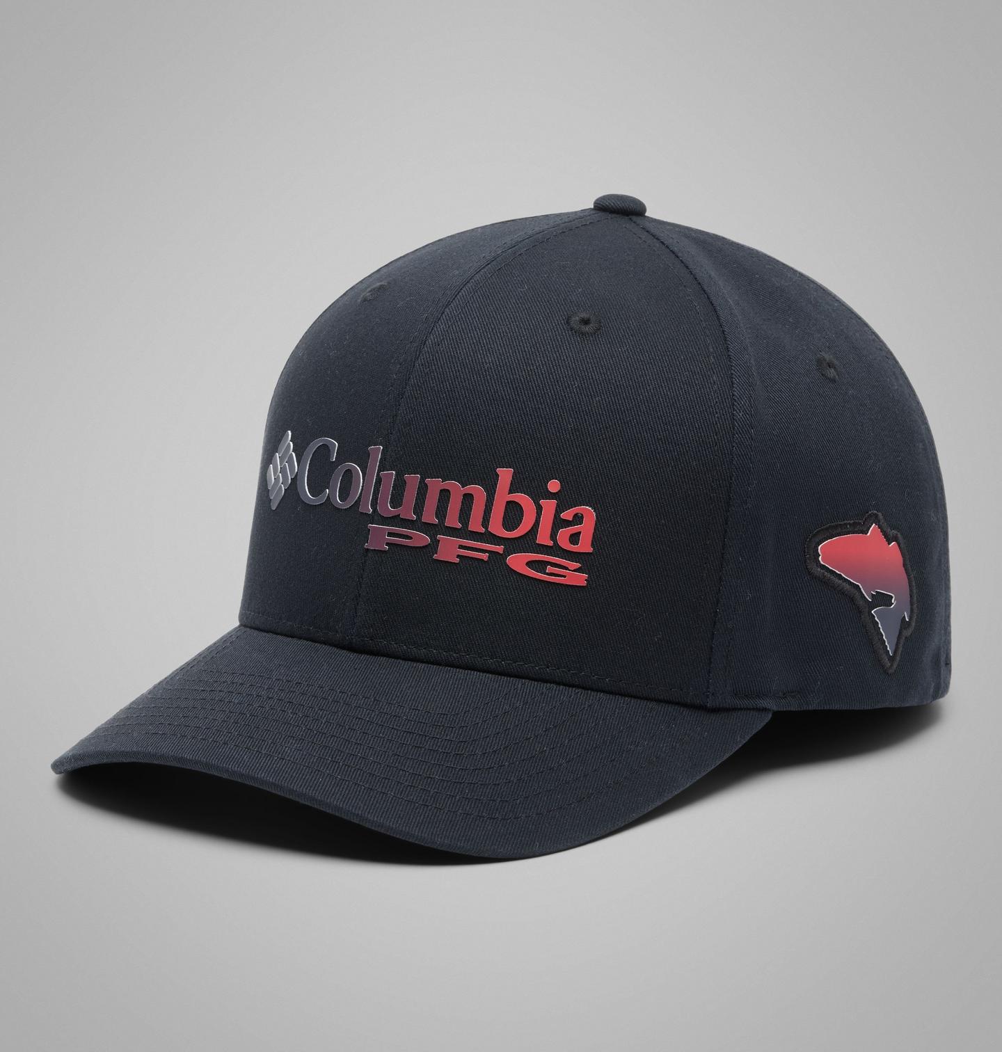 Кепка Columbia PFG Ball, цвет: Чёрный — фото 1