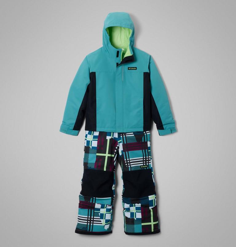 Buga IV isoliertes Unisex-Schnee-Set f&uuml;r Jugendliche, Color: Teal, Black, image 1
