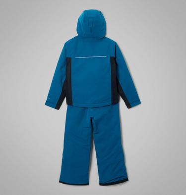 Buga IV isoliertes Unisex-Schnee-Set f&uuml;r Jugendliche, Color: Phoenix Blue, Black, image 6