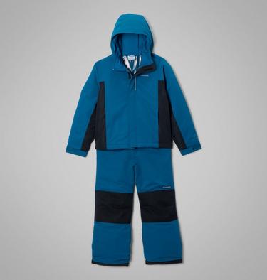 Buga IV isoliertes Unisex-Schnee-Set f&uuml;r Jugendliche, Color: Phoenix Blue, Black, image 5
