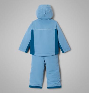 Completo da neve imbottito Buga IV unisex da bambino, Color: Rainy Day, Phoenix Blue, image 2