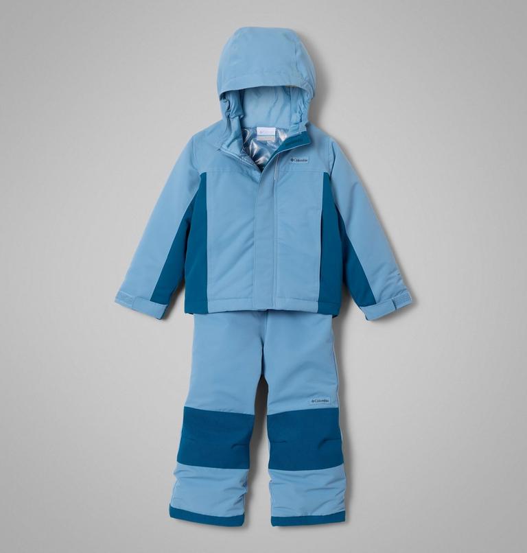 Completo da neve imbottito Buga IV unisex da bambino, Color: Rainy Day, Phoenix Blue, image 1