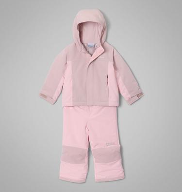 Completo da neve imbottito Buga IV unisex da bambino, Color: Mineral Pink, Satin Pink, image 9