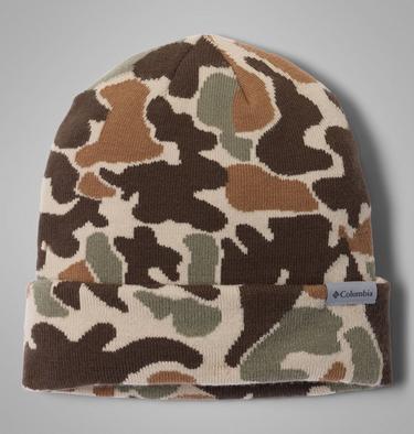 Unisex Jacquard Beanie, Color: Ancient Fossil, Puzzle Camo, image 7