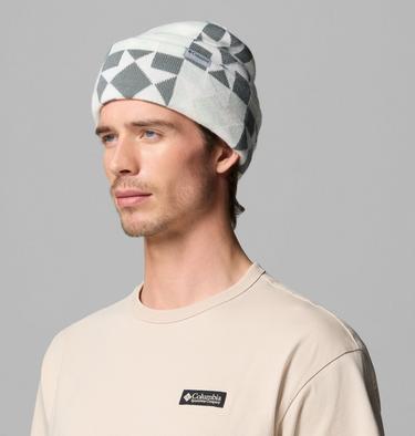 Unisex Jacquard Beanie, Color: Tea Light, Cozy Quilt, image 4