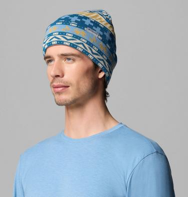 Unisex Jacquard Beanie, Color: Phoenix Blue, Wizard Island, image 2