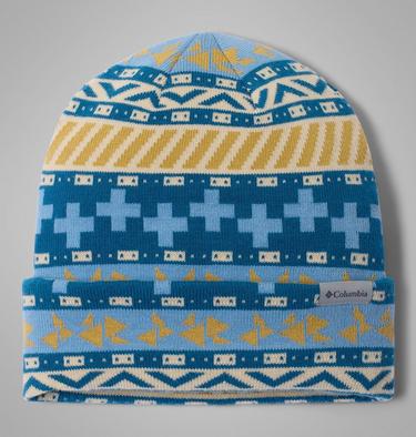Unisex Jacquard Beanie, Color: Phoenix Blue, Wizard Island, image 1