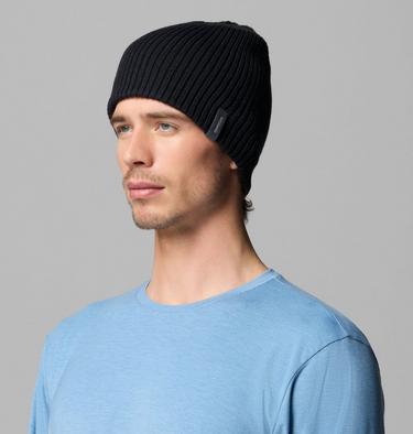 Unisex Cedar Lake Beanie, Color: Black Heather, image 6