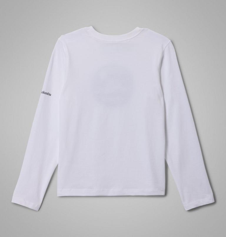 Camiseta con estampado de manga larga Dobson Pass II para ni&ntilde;o, Color: White, Circular Scene, image 2