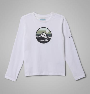 Camiseta con estampado de manga larga Dobson Pass II para ni&ntilde;o, Color: White, Circular Scene, image 3